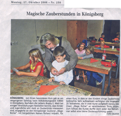 Zeitungsausschnitt