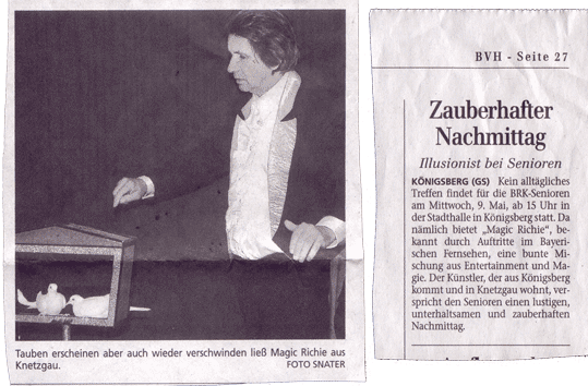 Zeitungsausschnitt